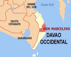 Municipality of Don Marcelino Map .